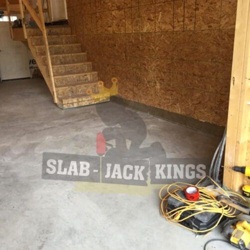 concrete garage floor lift after image