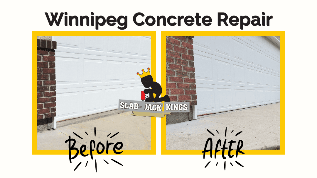 Winnipeg Concrete Repair SlabJack Kings Affordable Solutions